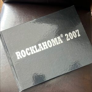 🤘🏻ROCKLAHOMA 2007 Hardcover Book Photo Album